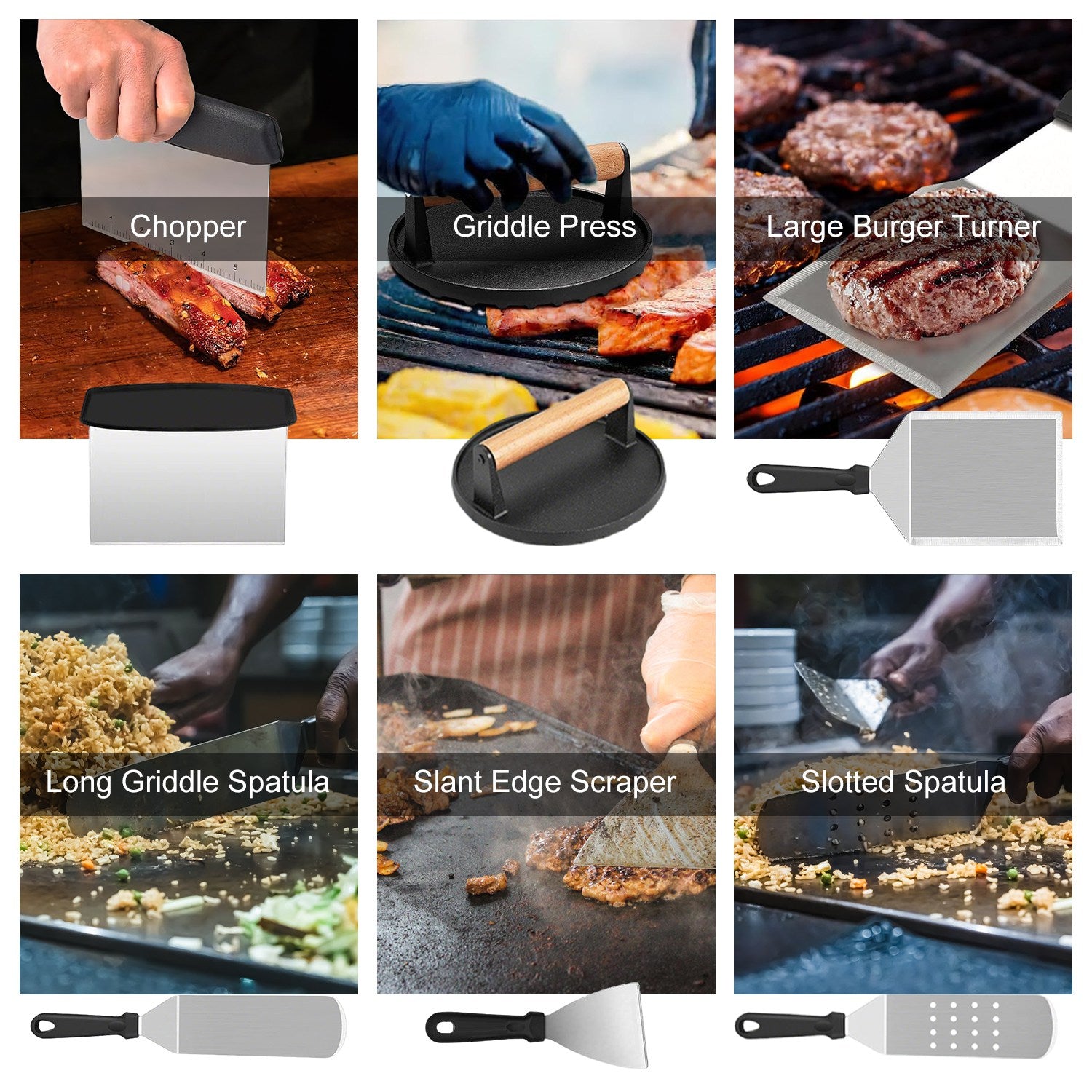 Flat Top Grill Set