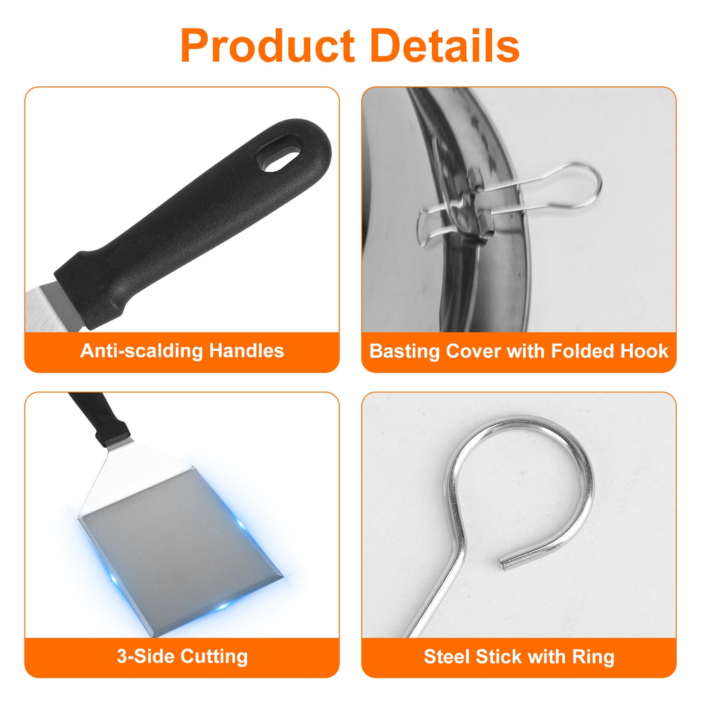 Flat Top Grill Set