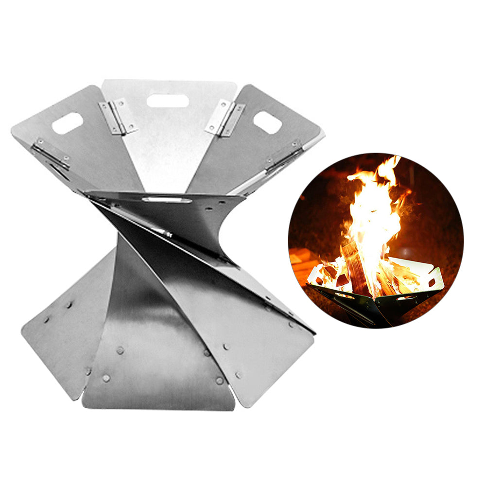 Outdoor bonfire heater