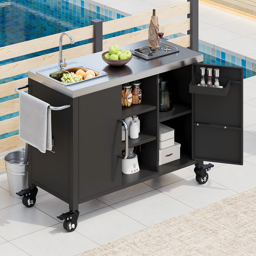 Outdoor Kitchen Island