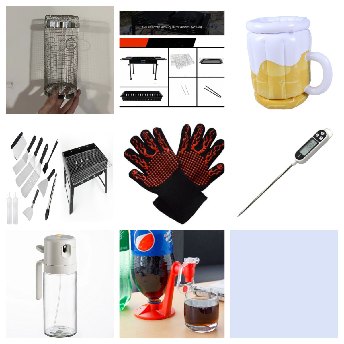 Charcoal BBQ Tools