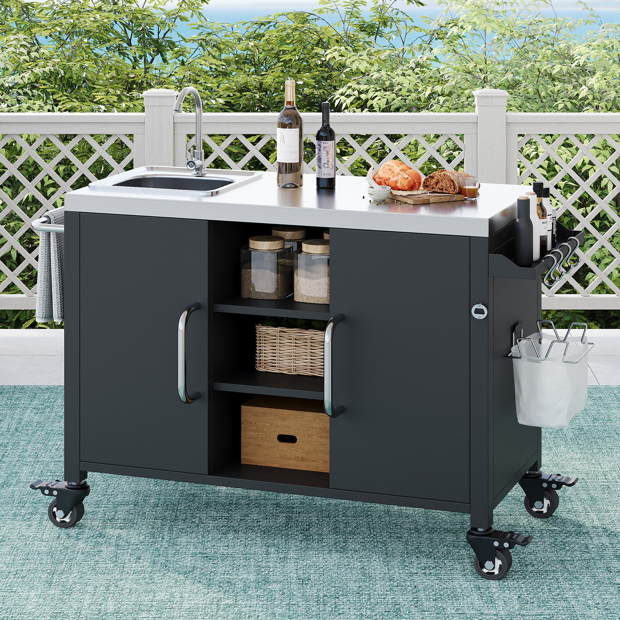 Outdoor Kitchen Island