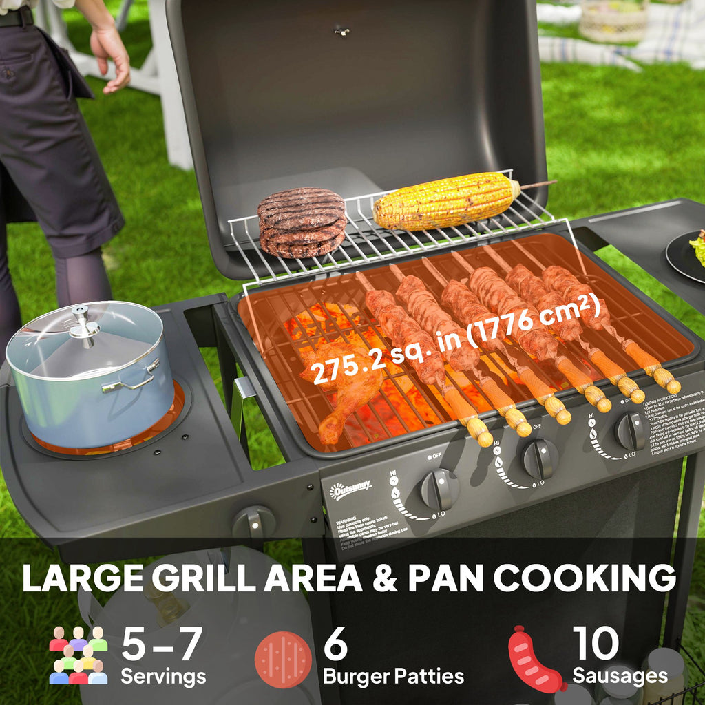 Four Burner Grill