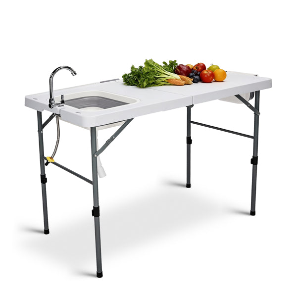 Outdoor folding sink